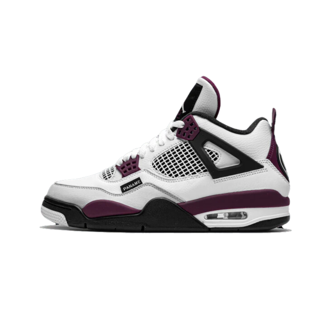 Air Jordan 4 PSG Neutral Grey Bordeaux