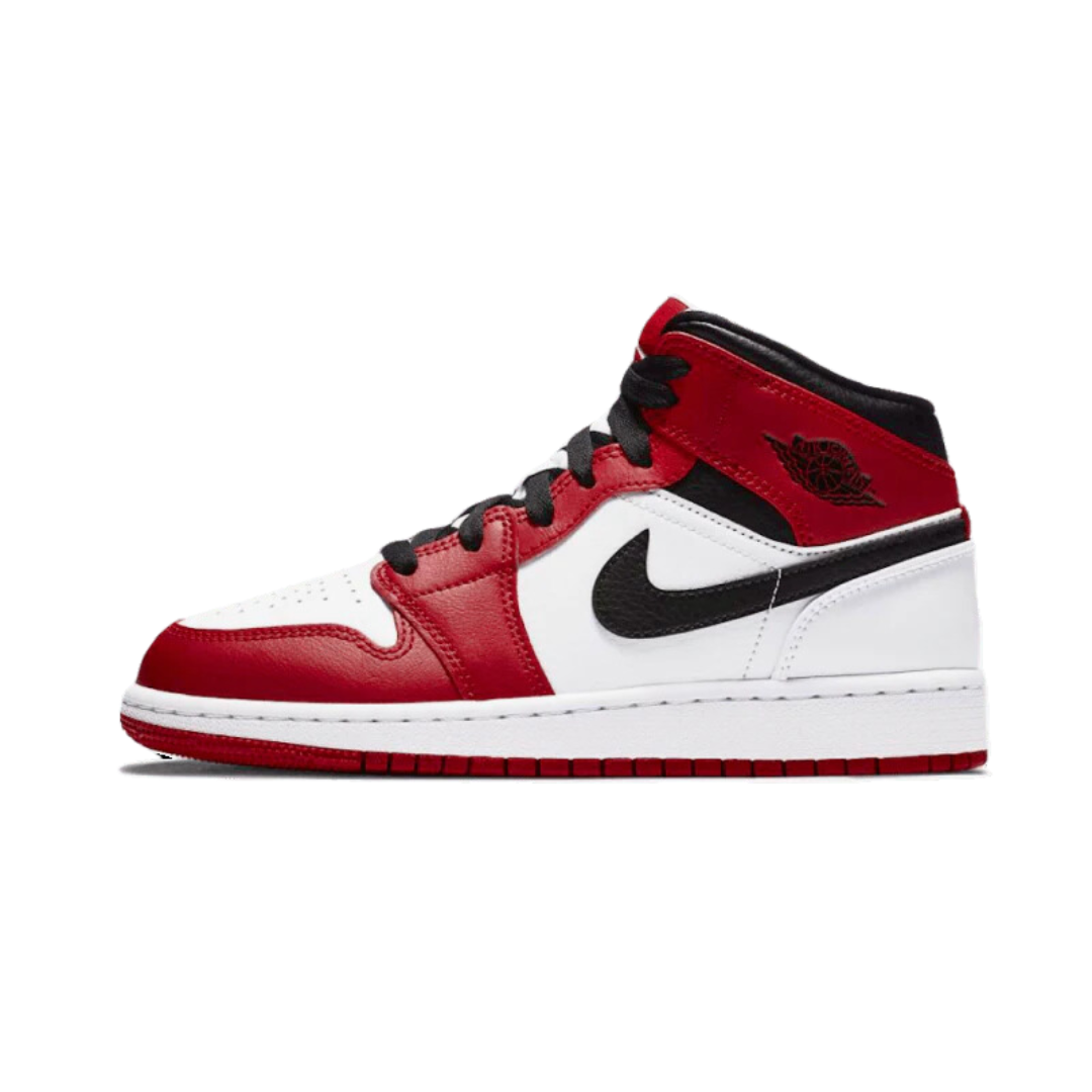 Air Jordan 1 Mid Chicago White