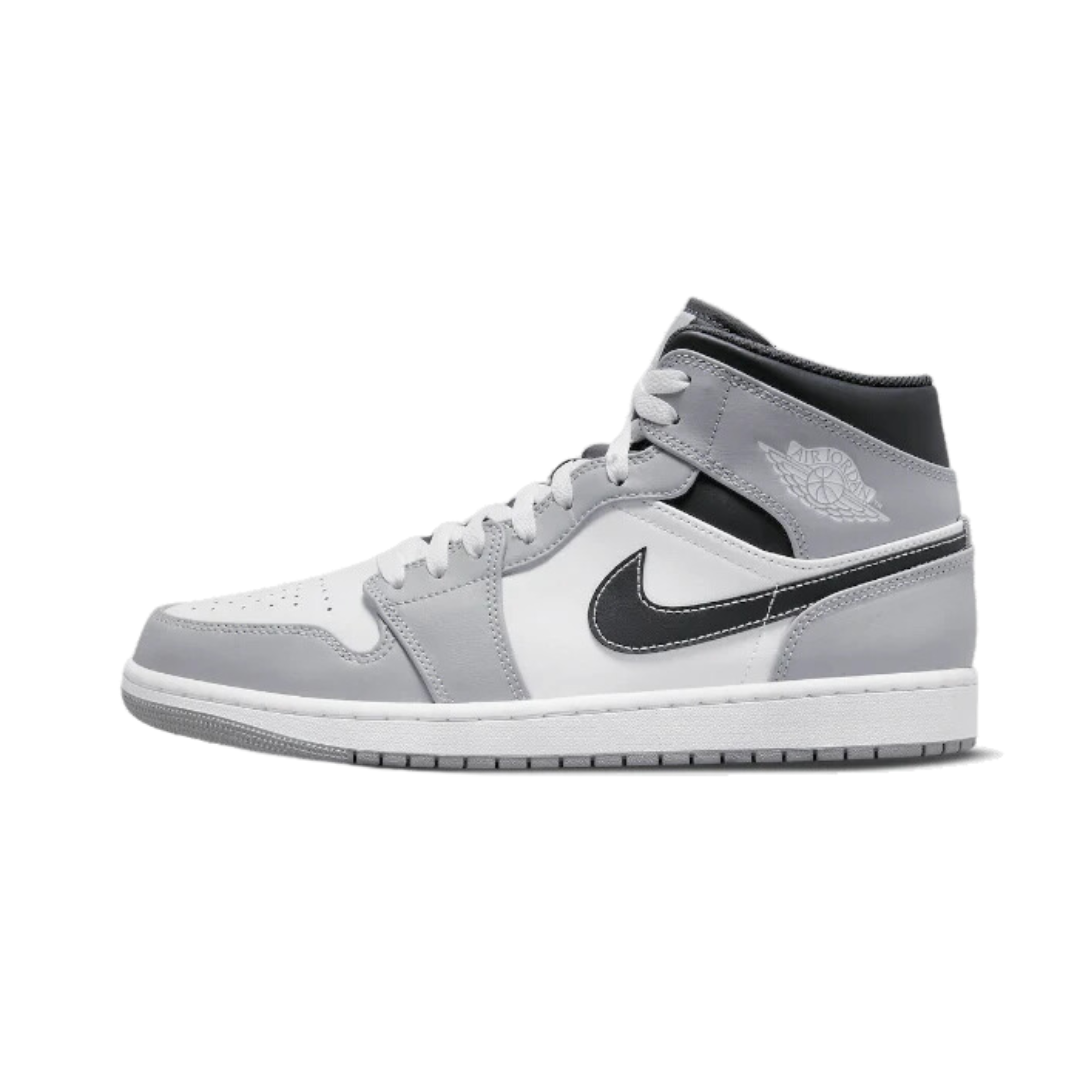 Air Jordan 1 Mid Light Smoke Grey Anthracite