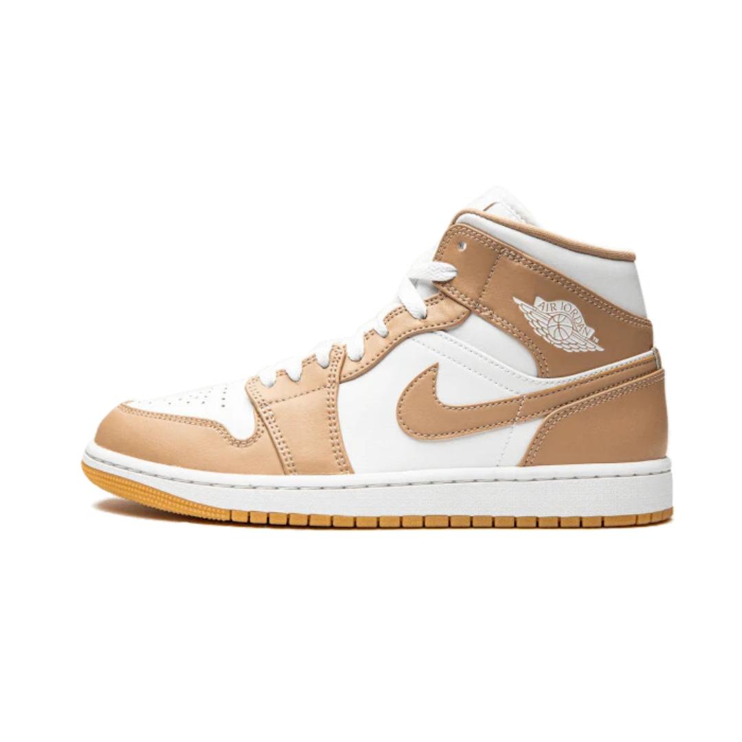 Air Jordan 1 Mid Tan Gum