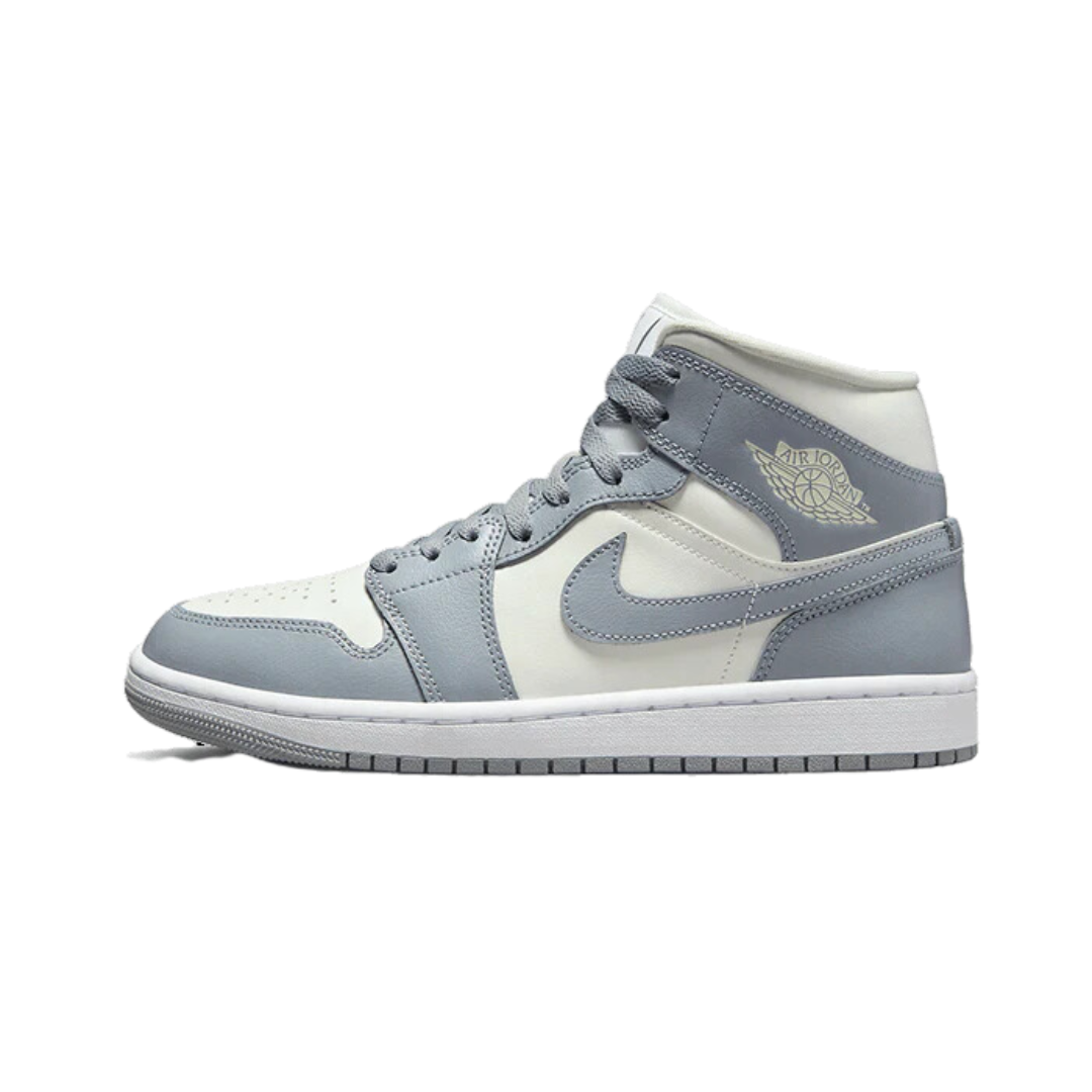 Air Jordan 1 Mid Grey Sail