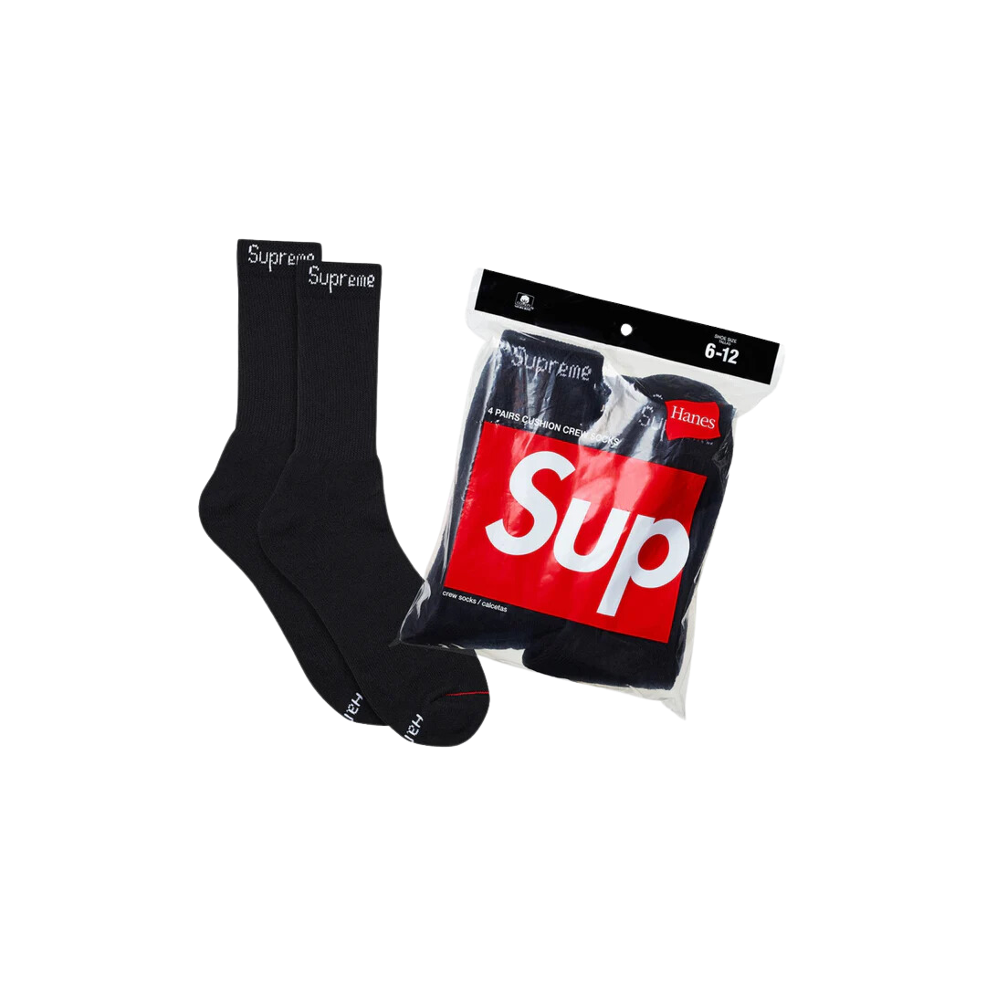 Supreme Socks (Black)