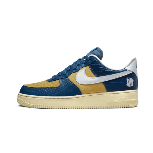 Nike Air Force 1 Low SP Undefeated 5 On It Blue Yellow Croc