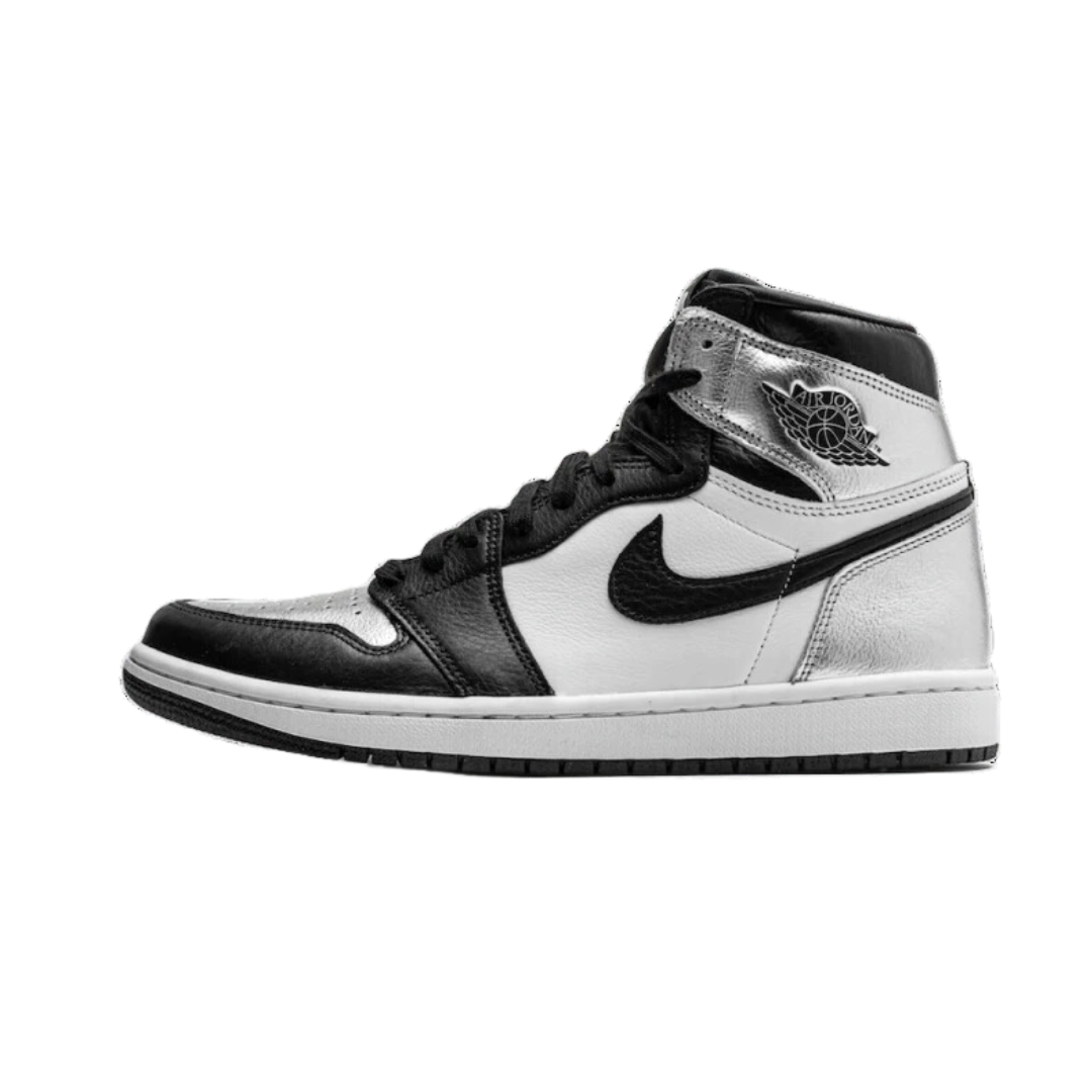 Air Jordan 1 Retro High Silver Toe