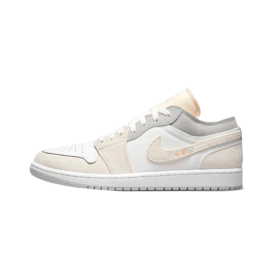 Air Jordan 1 Low Inside Out Cream White Light Grey