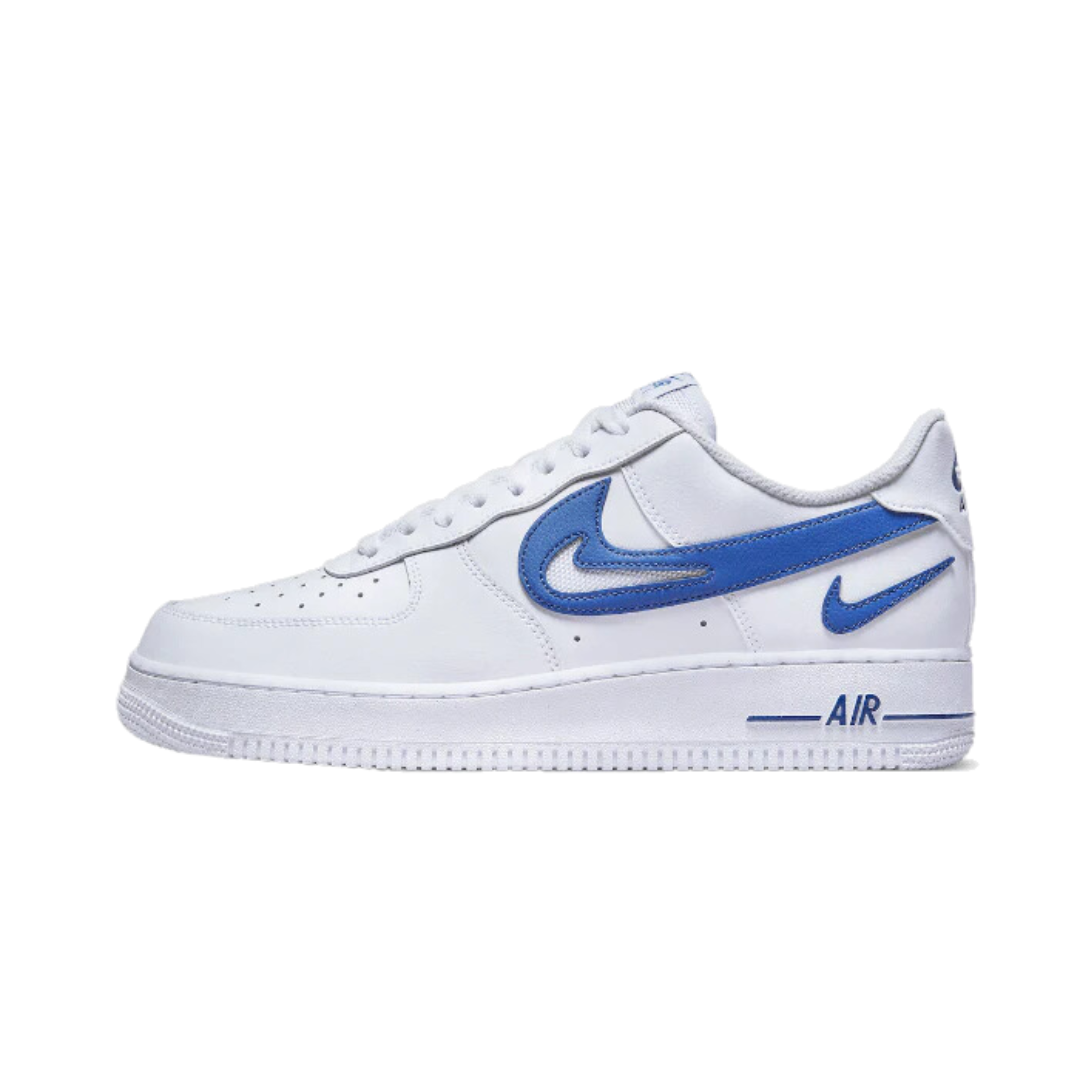 Air Force 1 Low '07 FM Cut Out Swoosh White Game Royal