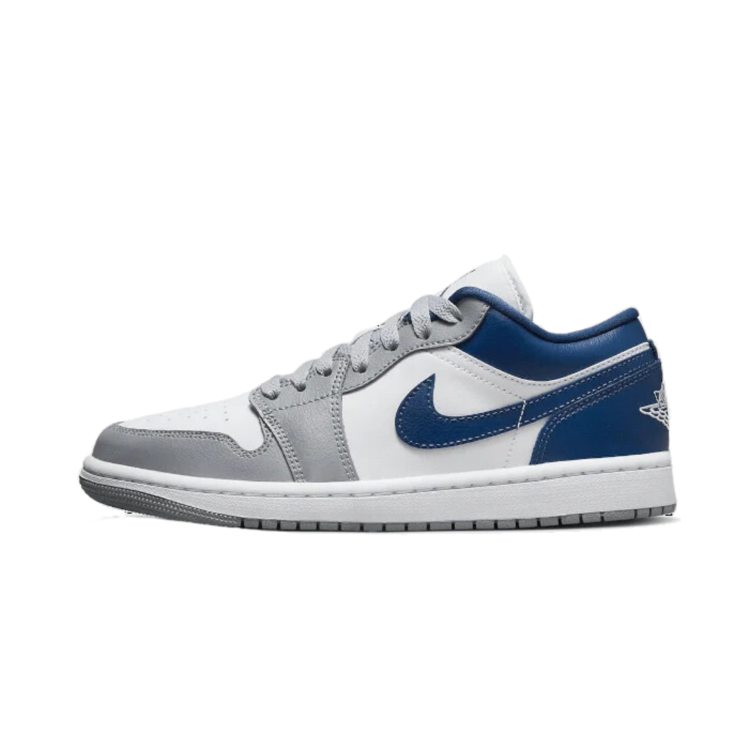 Air Jordan 1 Low White Grey Blue