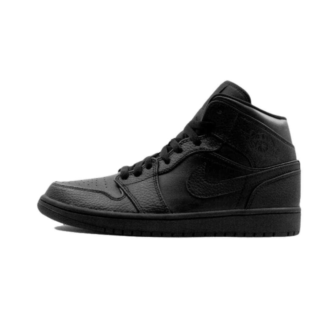 Air Jordan 1 Mid Triple Black