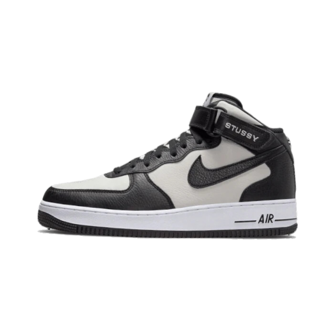 Nike Air Force 1 Mid Stussy Grey Black