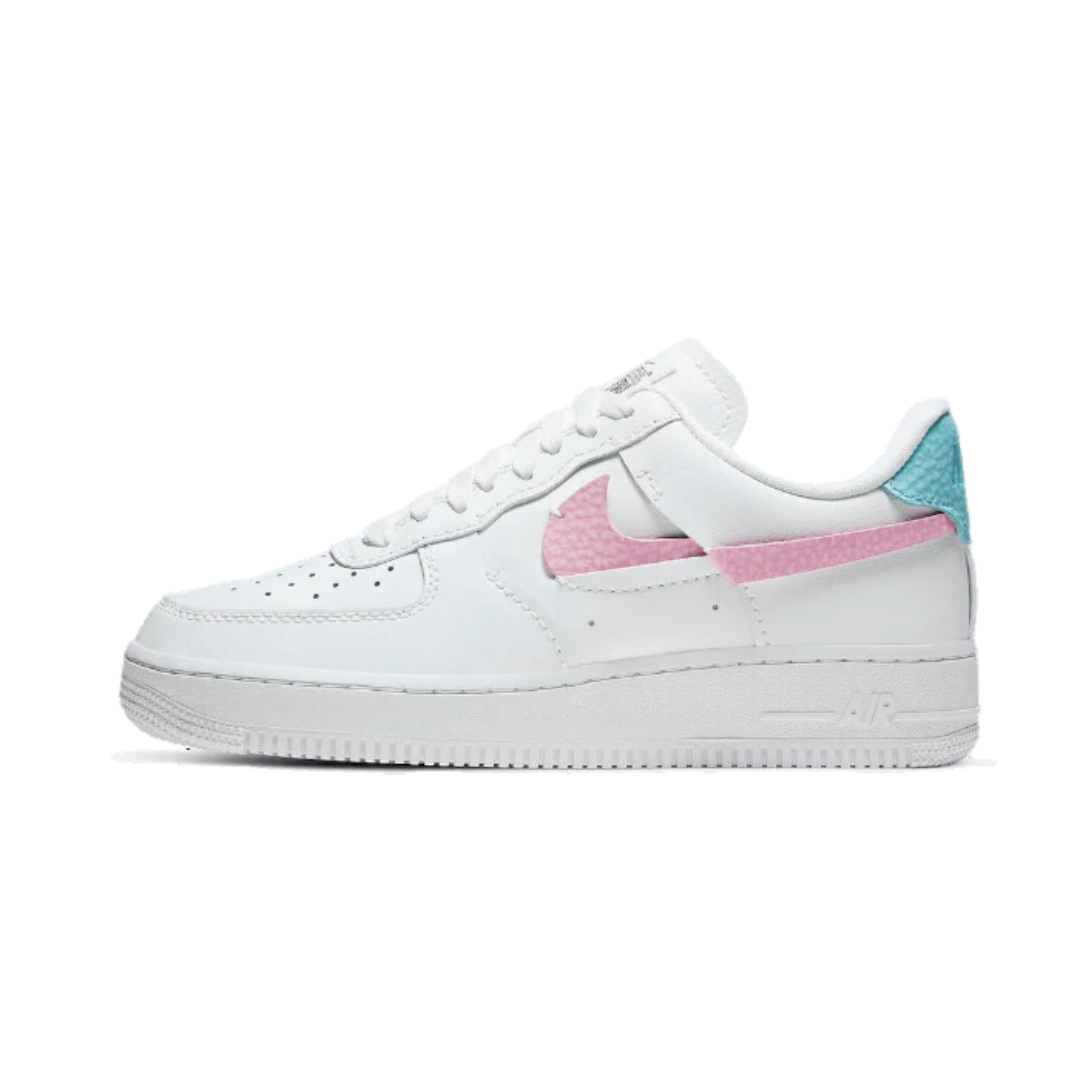 Nike Air Force 1 Low LXX Weiß Rosa Aqua