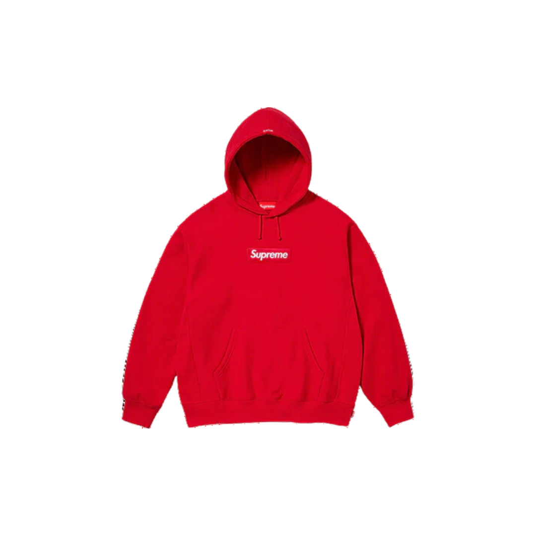 Supreme Box Logo Hooded Sweatshirt (FW23) Red