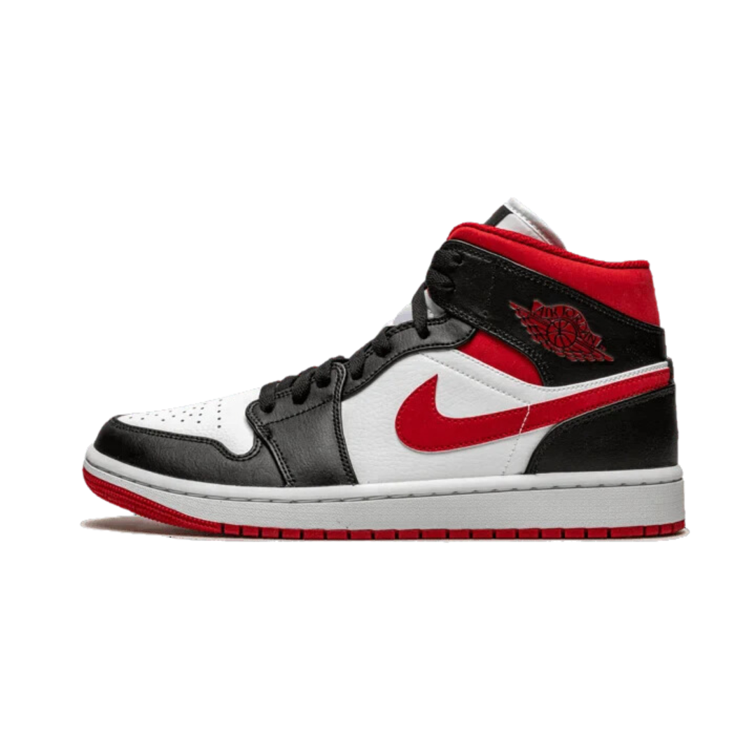 Air Jordan 1 Mid Gym Red Black White