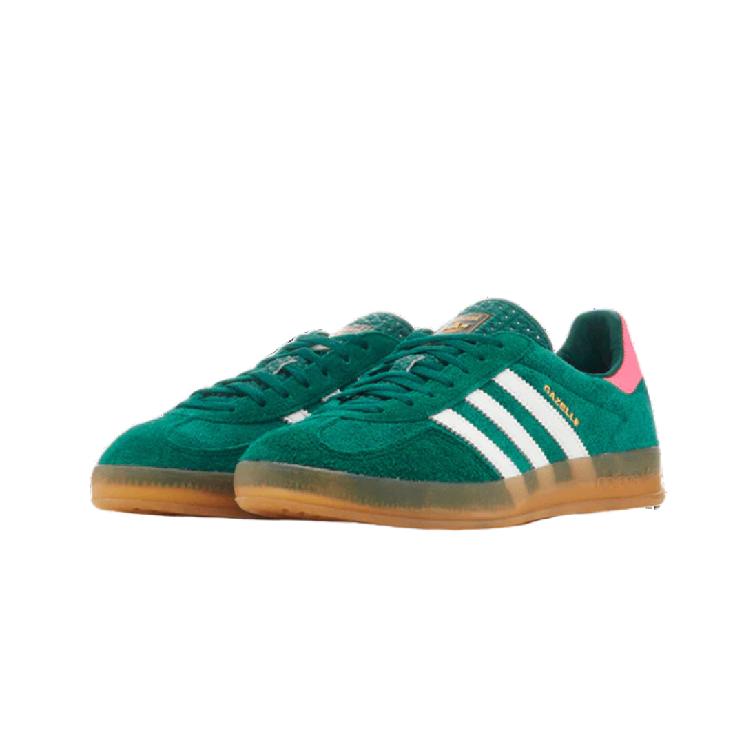 Adidas Gazelle Indoor Collegiate Green Lucid Pink