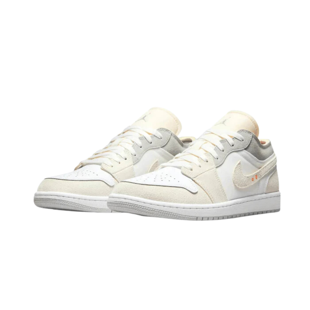 Air Jordan 1 Low Inside Out Cream White Light Grey