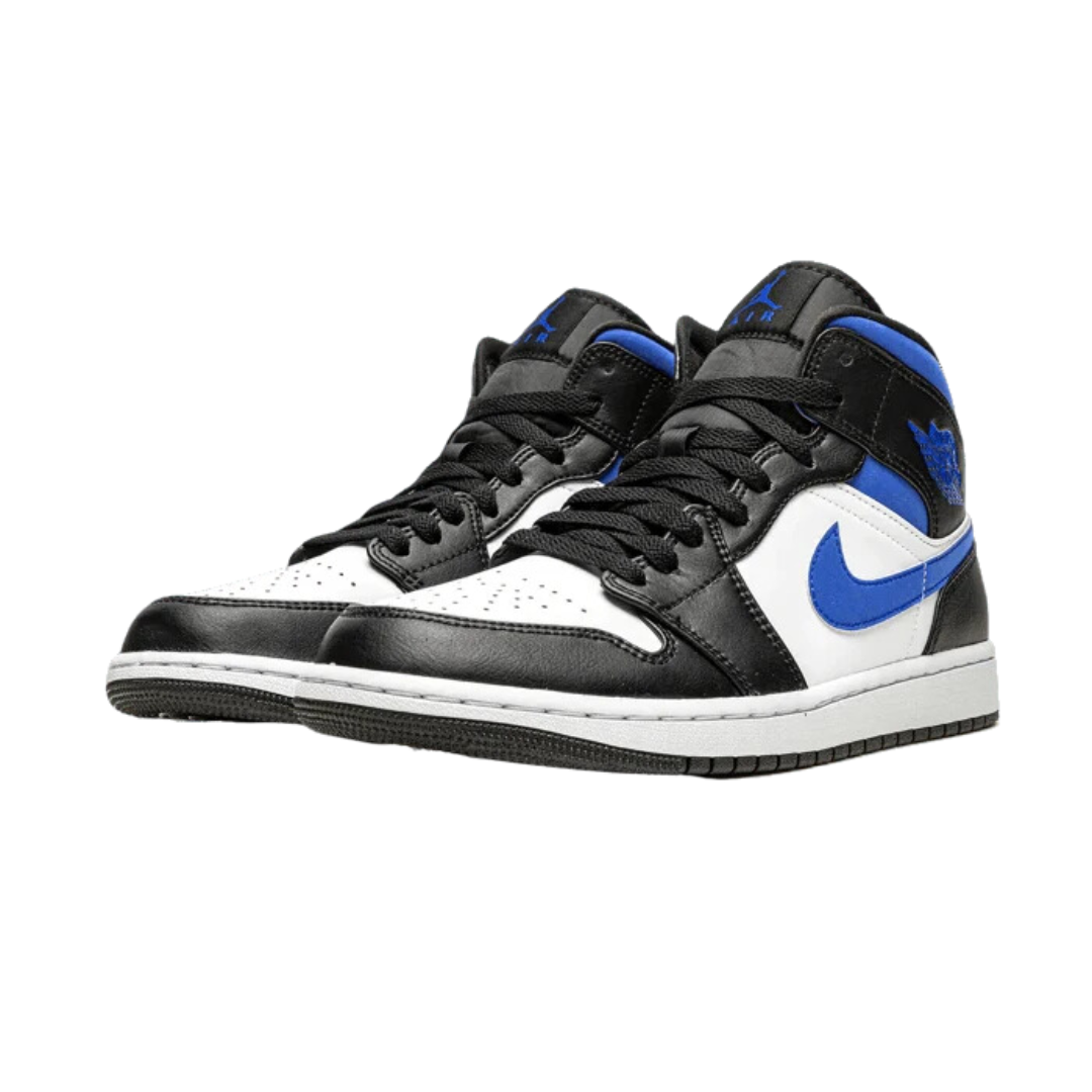 Air Jordan 1 Mid White Black Royal