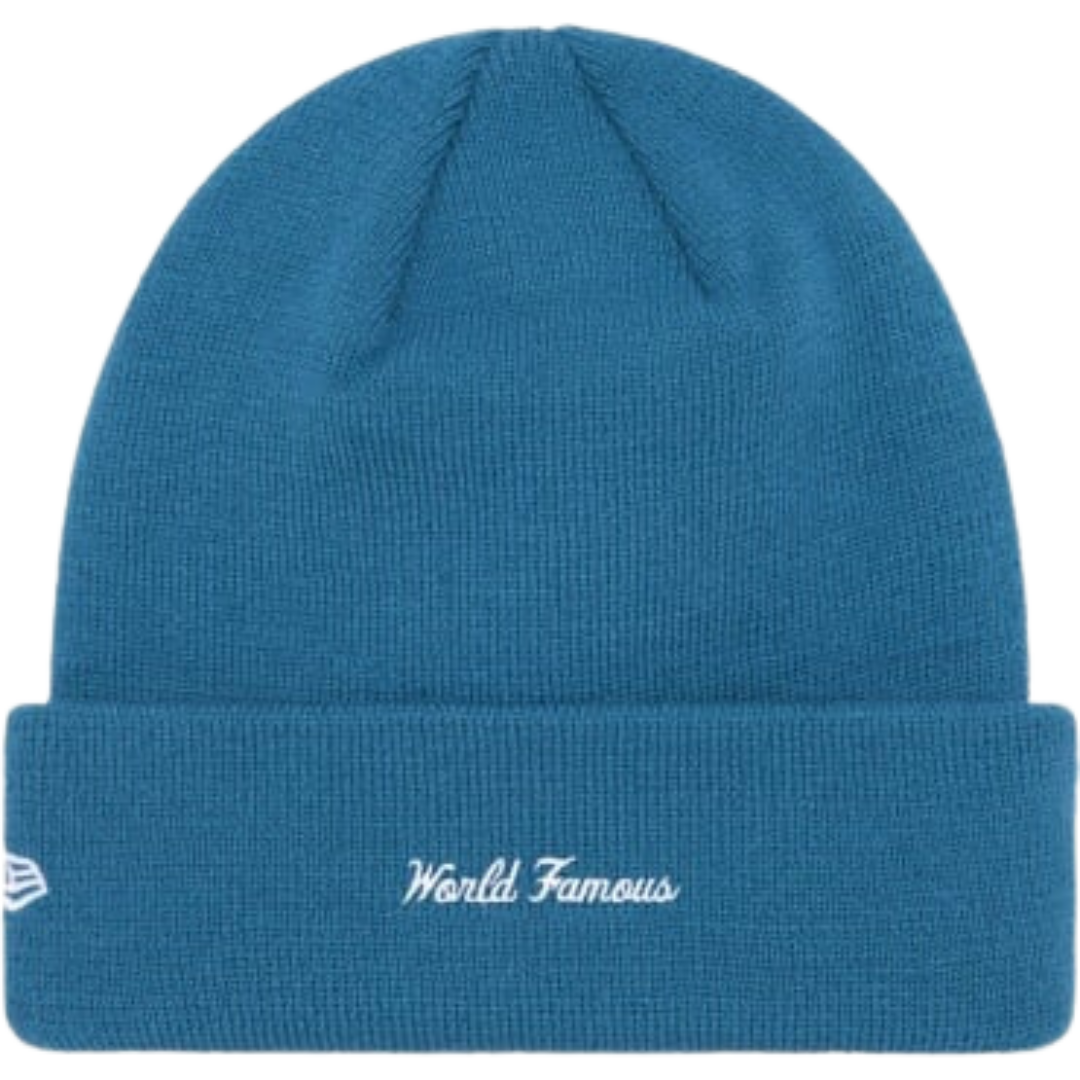 Supreme New Era Box Logo Beanie (FW23) Blue