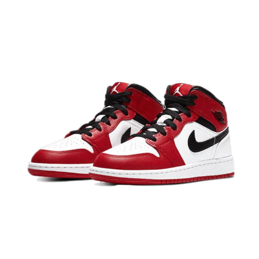 Air Jordan 1 Mid Chicago White