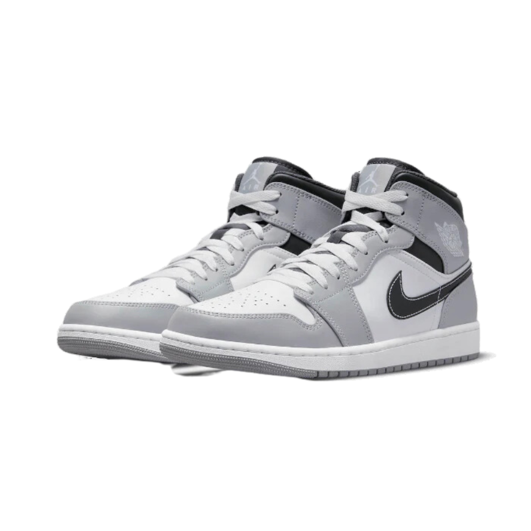 Air Jordan 1 Mid Light Smoke Grey Anthracite