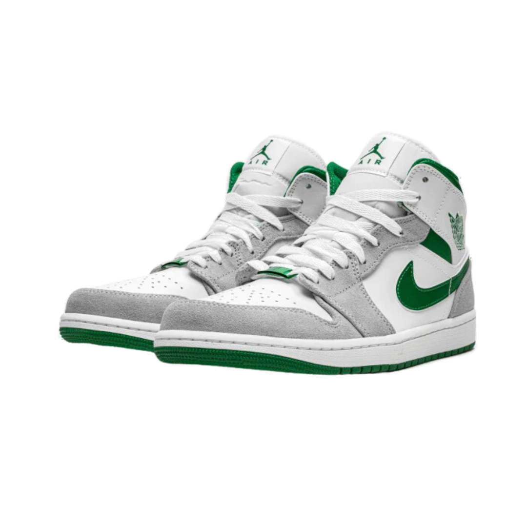 Air Jordan 1 Mid Grey Green