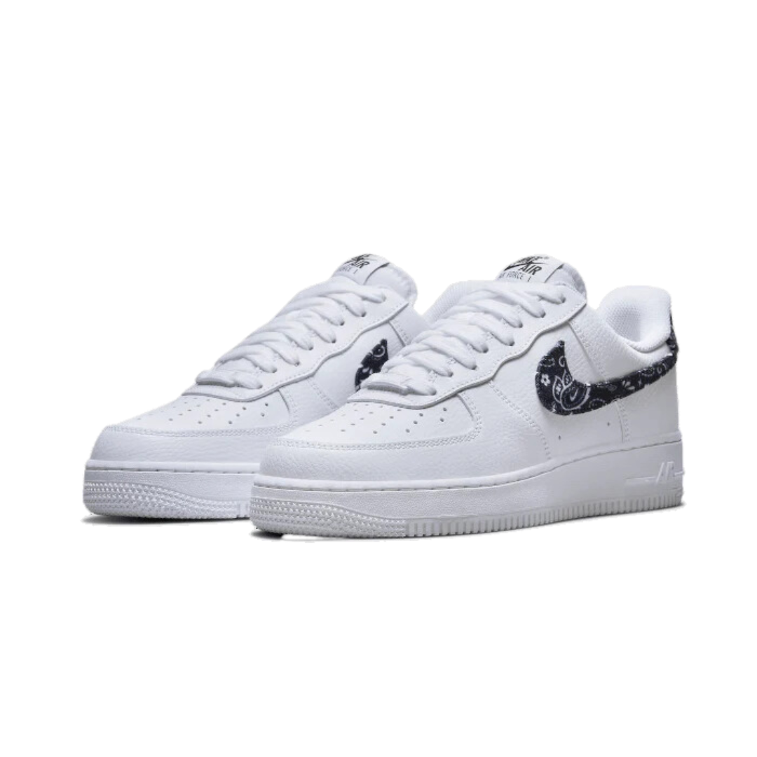 Nike Air Force 1 Low '07 Essential White Black Paisley