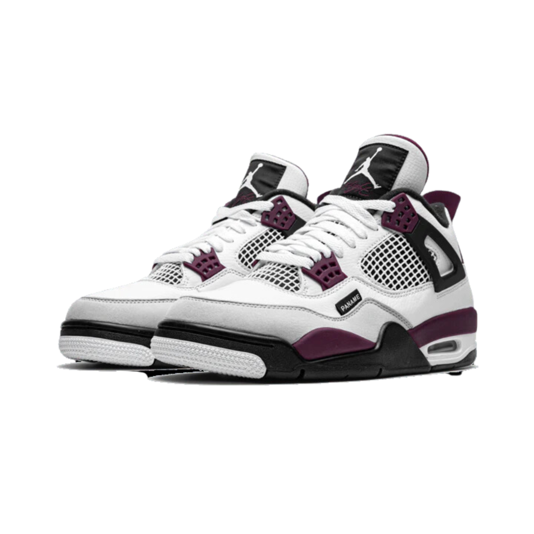 Air Jordan 4 PSG Neutral Grey Bordeaux