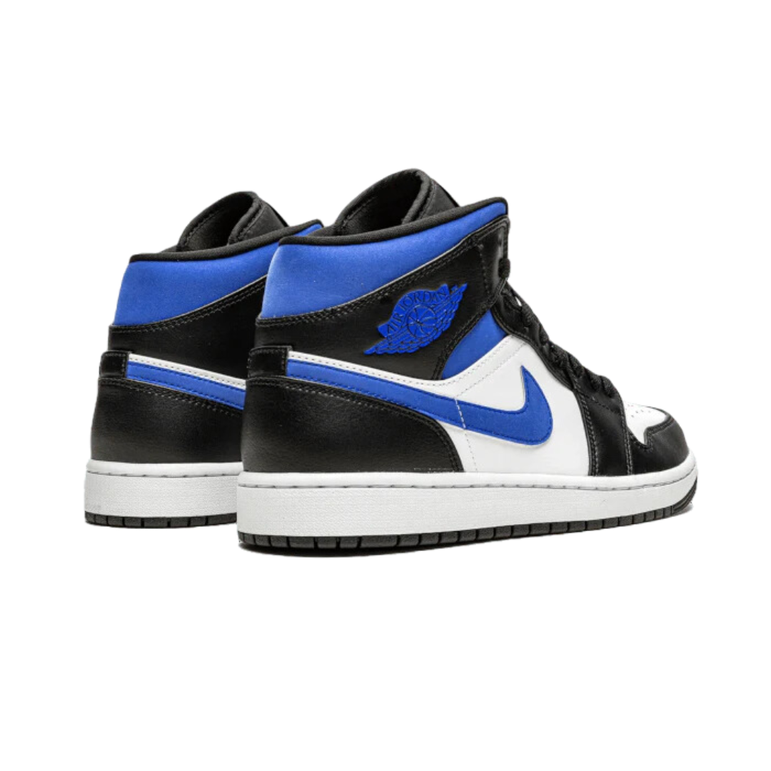 Air Jordan 1 Mid White Black Royal