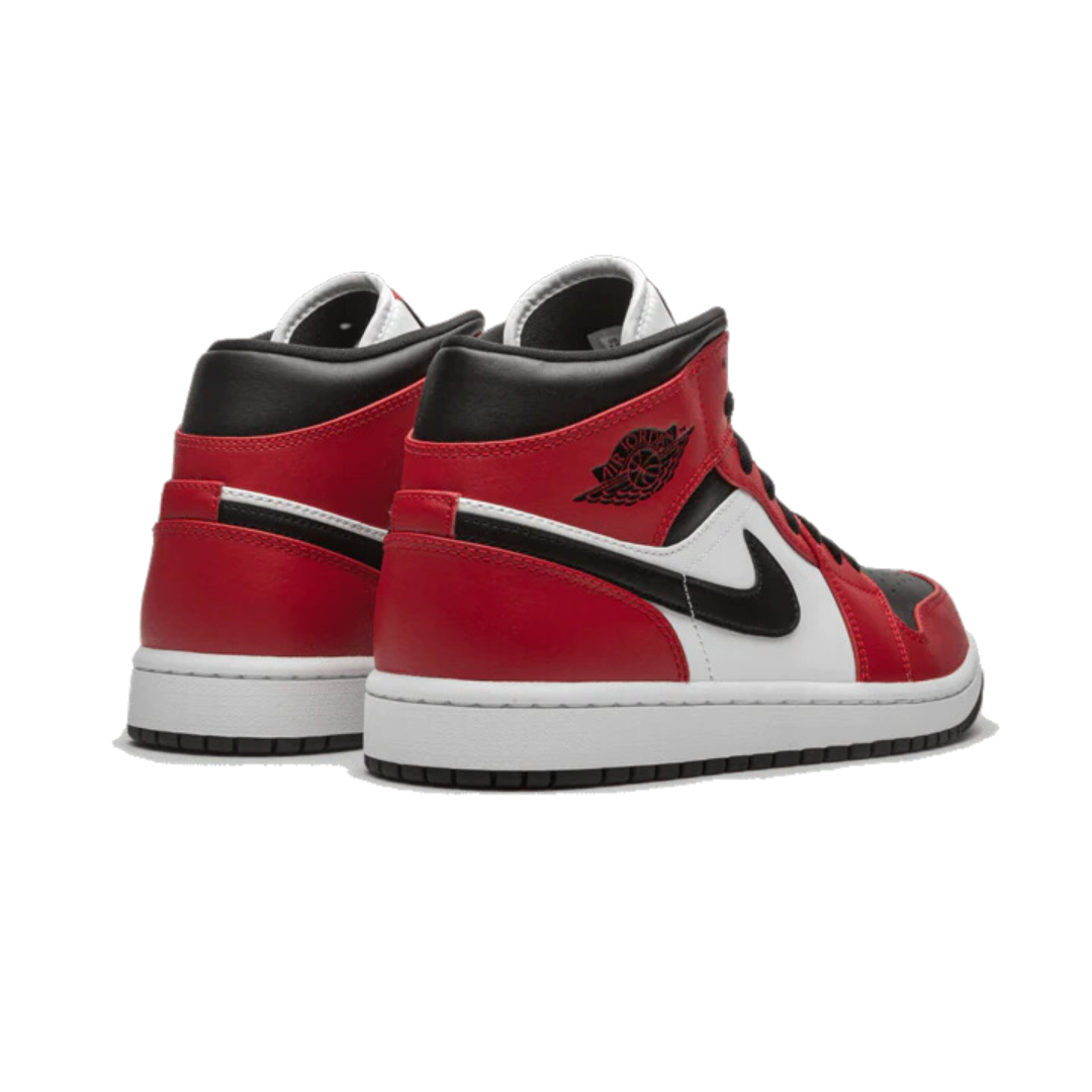 Air Jordan 1 Mid Chicago Black Toe