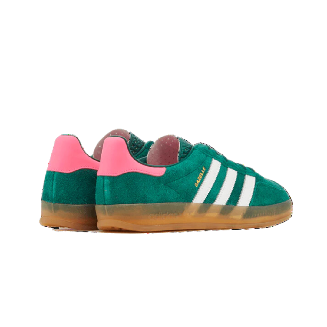 Adidas Gazelle Indoor Collegiate Green Lucid Pink