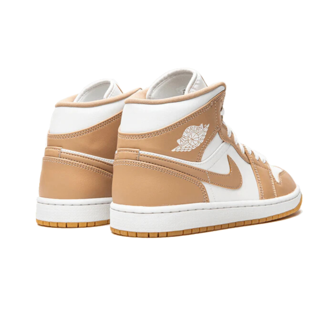 Air Jordan 1 Mid Tan Gum