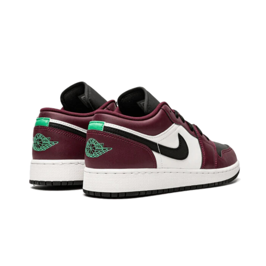 Air Jordan 1 Low SE Dark Beetroot Black Roma Green