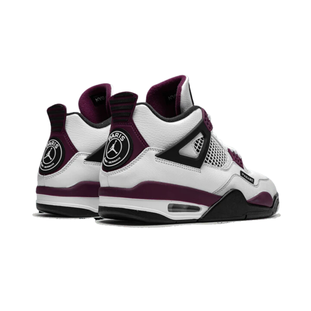 Air Jordan 4 PSG Neutral Grey Bordeaux