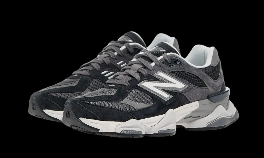 New Balance 9060 Black Phantom Magnet Silver Metallic - U9060BLC / U9060JBM