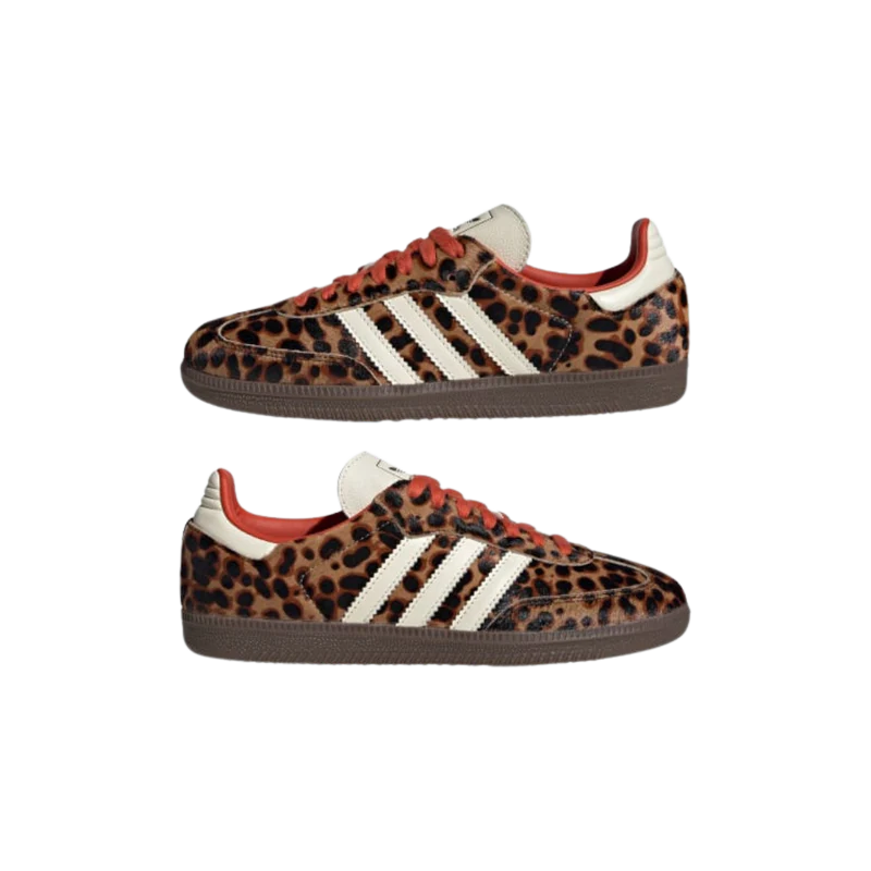 Adidas Samba OG Preloved Red Leopard