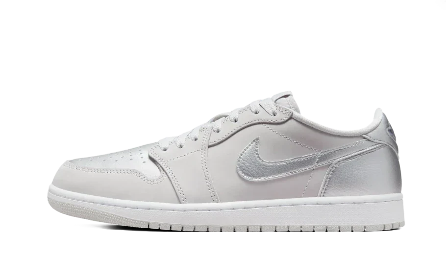 Air Jordan Air Jordan 1 Low OG Metallic Silver - CZ0790-002 / CZ0858-002