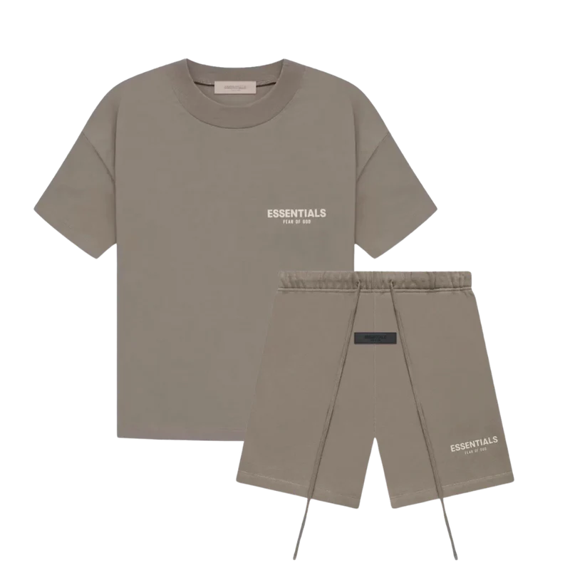 Fear of God Essentials Desert Taupe Summer set