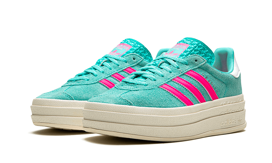 Adidas Adidas Gazelle Bold Flash Aqua Lucid Pink - ID7026