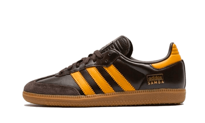 Adidas Adidas Samba OG Dark Brown Yellow - IG6174