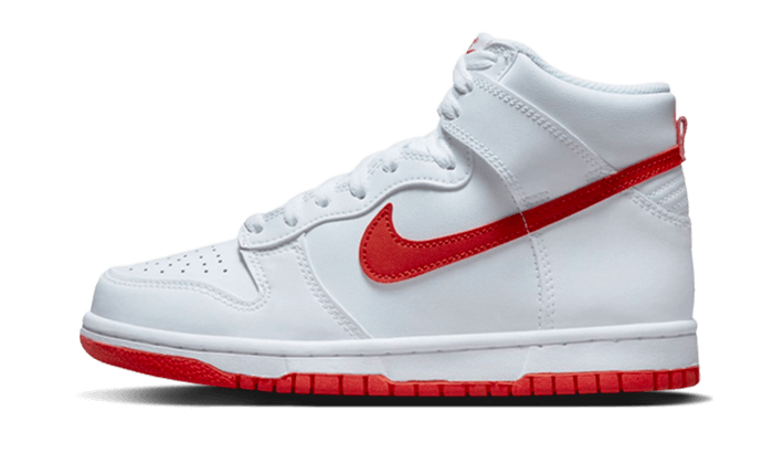 Nike Nike Dunk High White Picante Red - DV0828-100 / DB2179-111