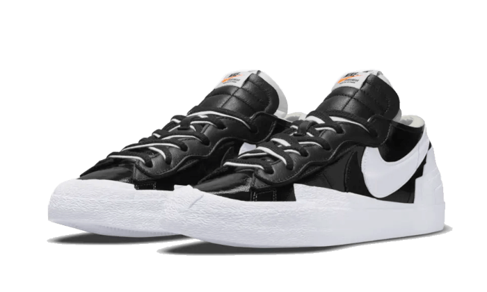 Nike Blazer Low Sacai Black Patent (DM6443-001) - Uniquekicks.be