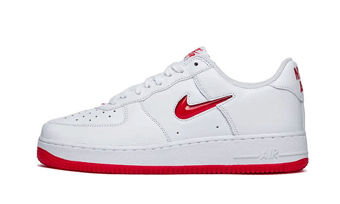 Nike Nike Air Force 1 Low '07 Retro Color of the Month Jewel Swoosh University Red - FN5924-101