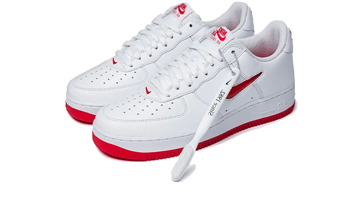 Nike Nike Air Force 1 Low '07 Retro Color of the Month Jewel Swoosh University Red - FN5924-101