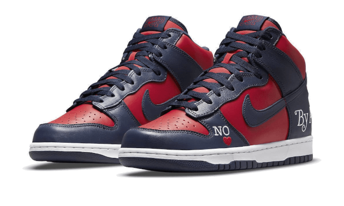 Nike Nike SB Dunk High Supreme By Any Means Navy - DN3741-600