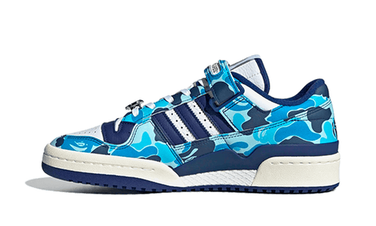 Adidas Adidas Forum 84 Low Bape 30th Anniversary Blue Camo - ID4772