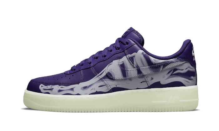 Nike Nike Air Force 1 Low Purple Skeleton Halloween (2021) - CU8067-500