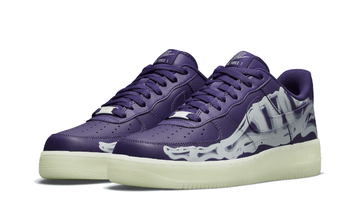 Nike Nike Air Force 1 Low Purple Skeleton Halloween (2021) - CU8067-500