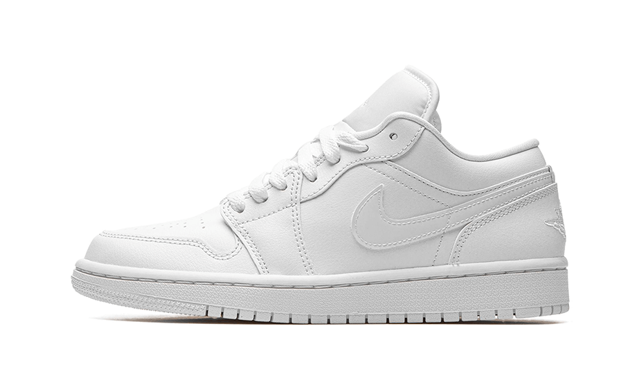 Air Jordan Air Jordan 1 Low Triple White Patent Swoosh (2022) - DV0990-111