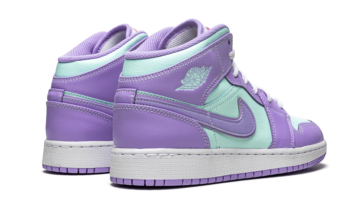 Air Jordan Air Jordan 1 Mid Purple Aqua - 554725-500