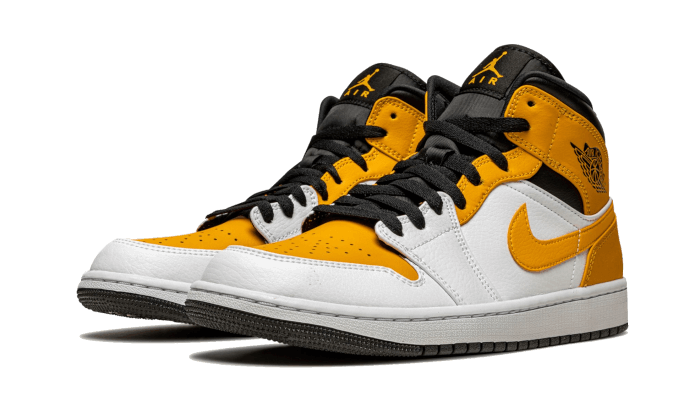 Air Jordan Air Jordan 1 Mid University Gold - 554724-170 / 554725-170