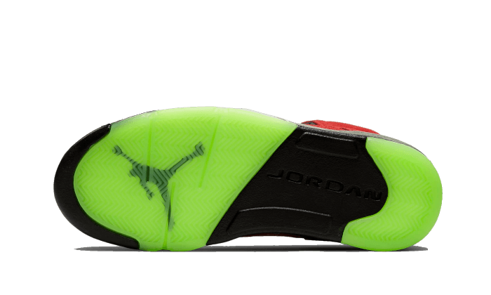 Nike Jordan Youth Air 5 Retro SE GS CZ6415 700 What The - Size  4Y