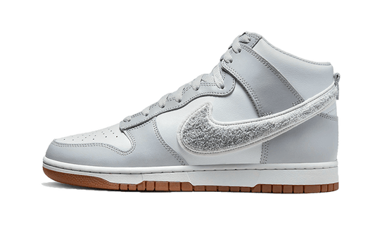 Nike Nike Dunk High Retro Chenille Swoosh White Grey - DR8805-003